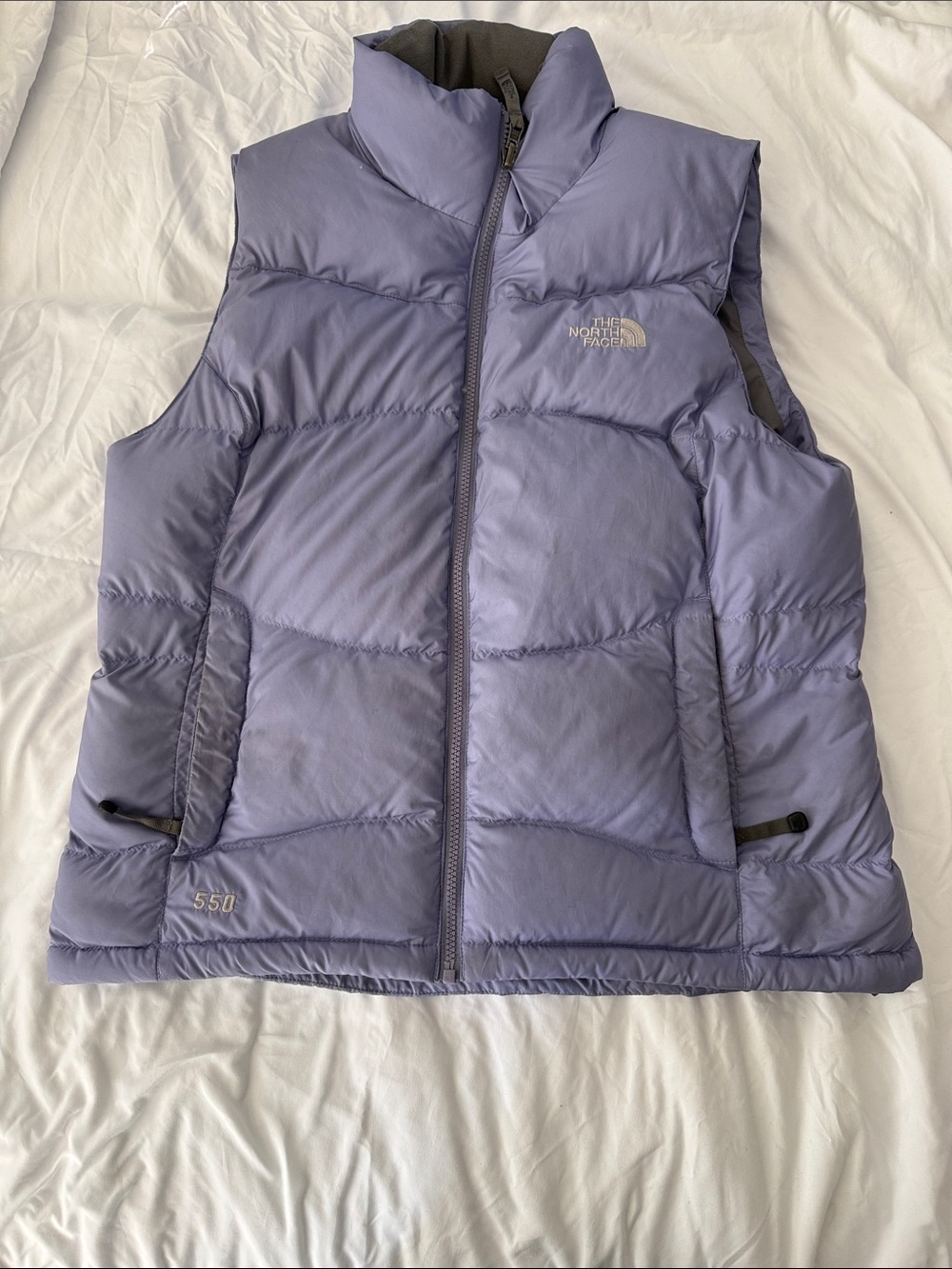 The North Face women’s Lavender Puffer Vest